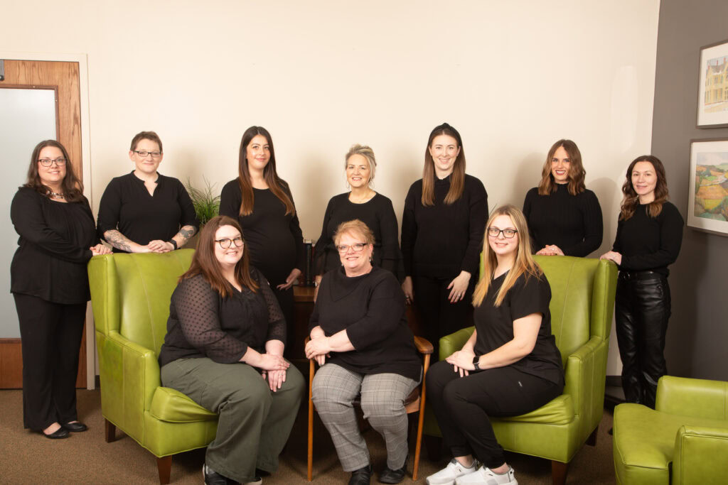business team headshots photographed on location in Des Moines